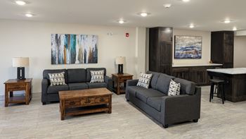 Lobby lounge area